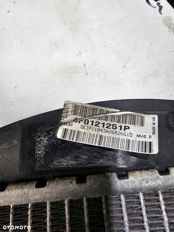 CHŁODNICA WODY 2.0 TDI AUDI A6 C6 4F0121251P AUTOMAT - 6