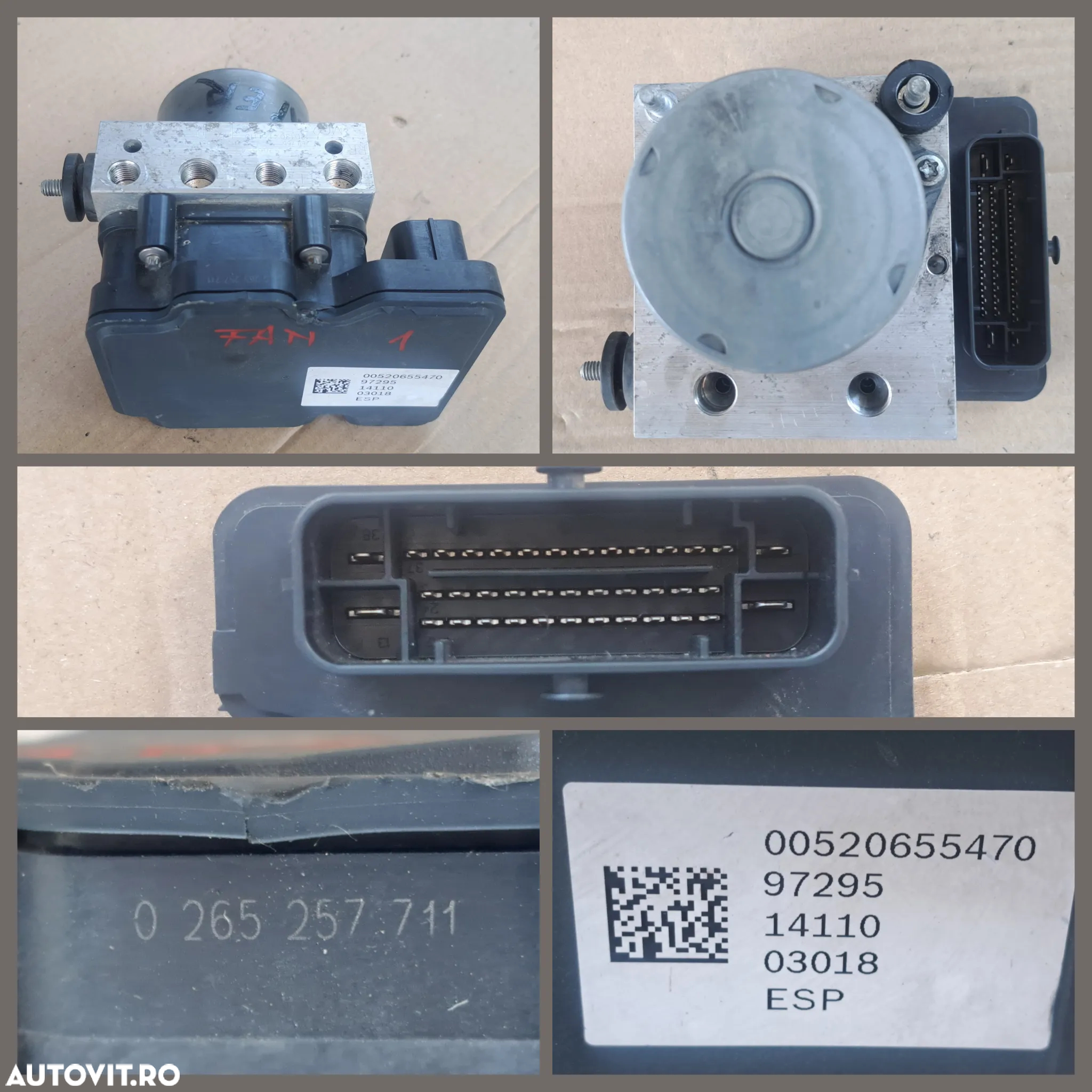 Pampa ABS ESP Fiat Ducato Peugeot Boxer Citroen Jumper VW Golf Touran Passat Caddy Skoda - 2