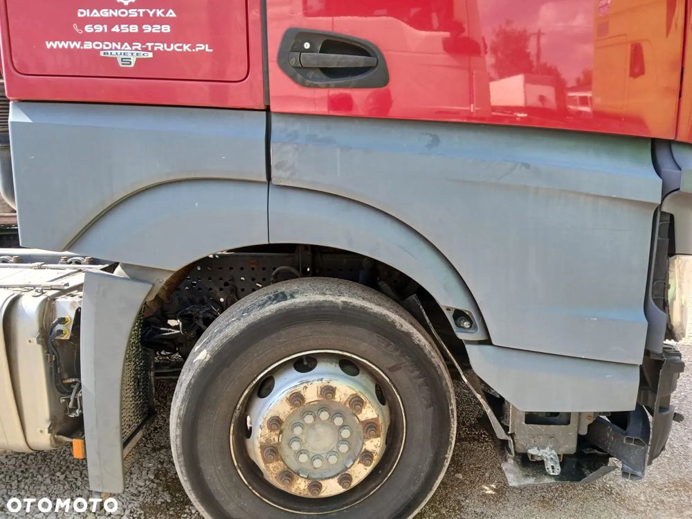 PRZEDŁUŻENIE KABINY PRAWA LEWA STRONA  MERCEDES ACTROS MP4 - 2