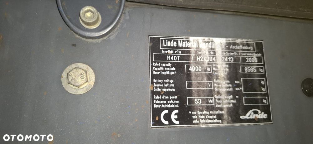 Linde h40t - 10