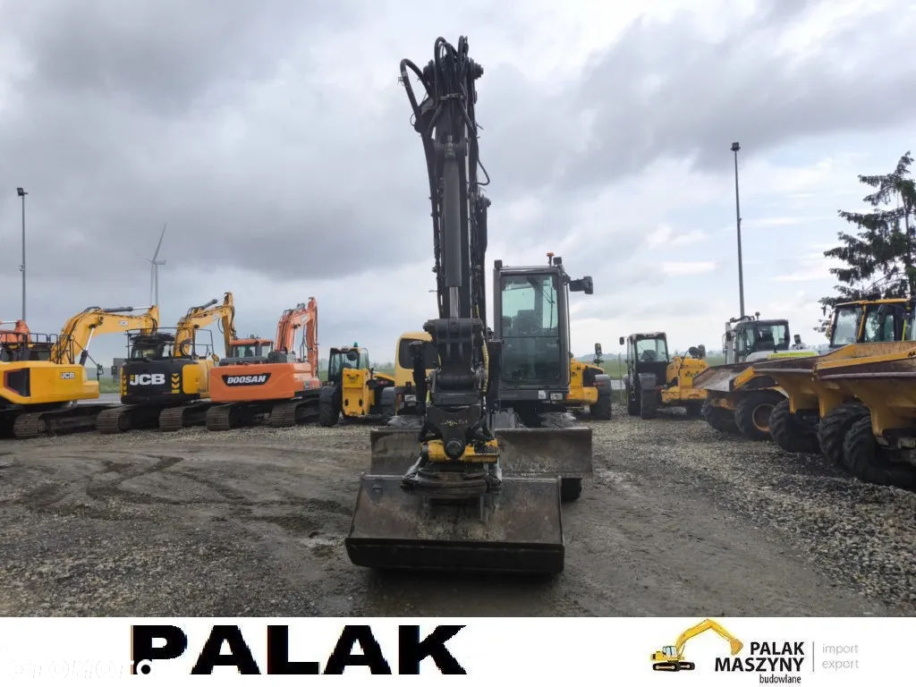 Mecalac Koparka kołowa MECALAC  714 MW +ROTATOR , 2014 rok - 4
