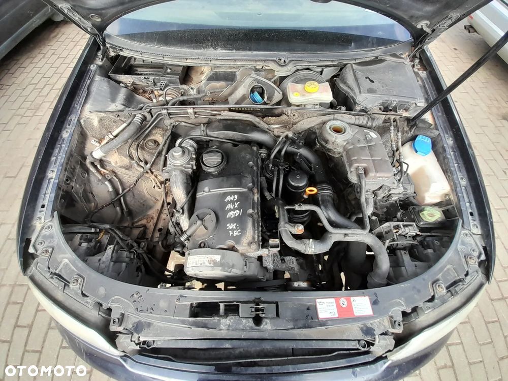 AUDI A4 B6 SILNIK 1.9 TDI 130KM DIESEL OZNACZENIE: AWX - 1