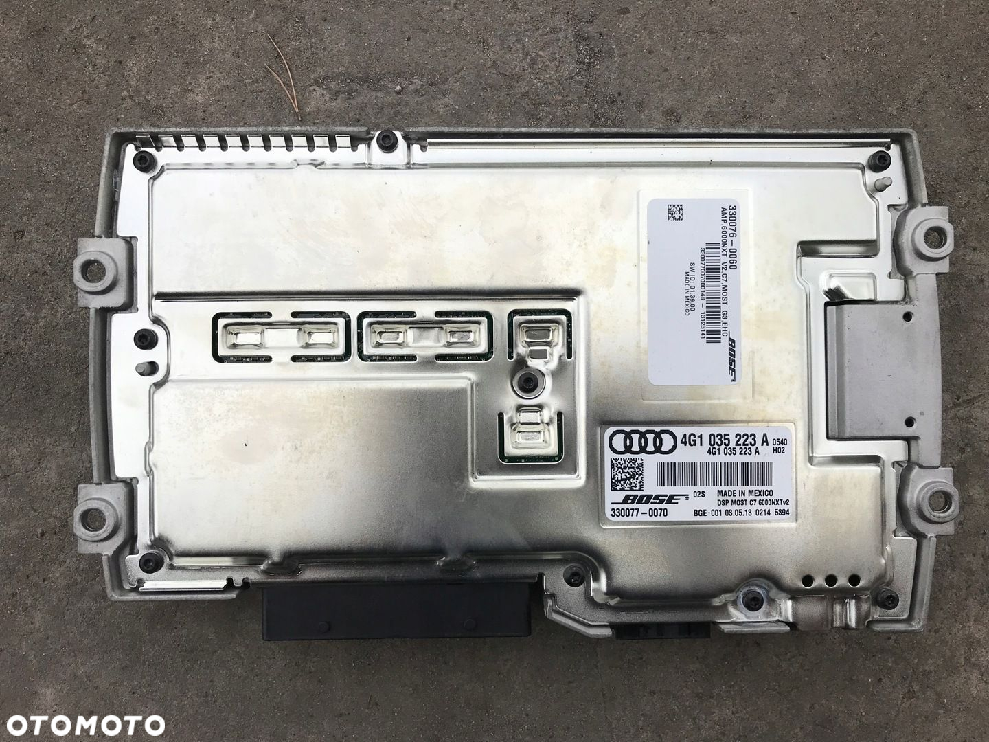 WZMACNIACZ BOSE AUDI A6 A7 A8 4G1035223A WWA - 2