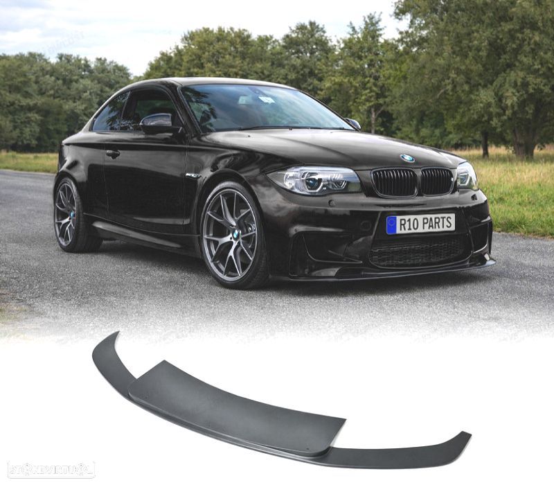 SPOILER LIP FRONTAL BMW E87 E82 E81 E88 04-13 LOOK 1M - 1