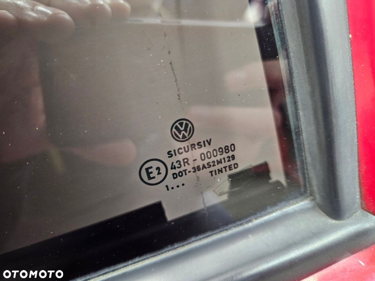 Drzwi VW Golf IV 4 Bora IV 99-06r. LY3D Kombi lewe tylne kompletne szyba zamek podnośnik 1J9833311 - 4