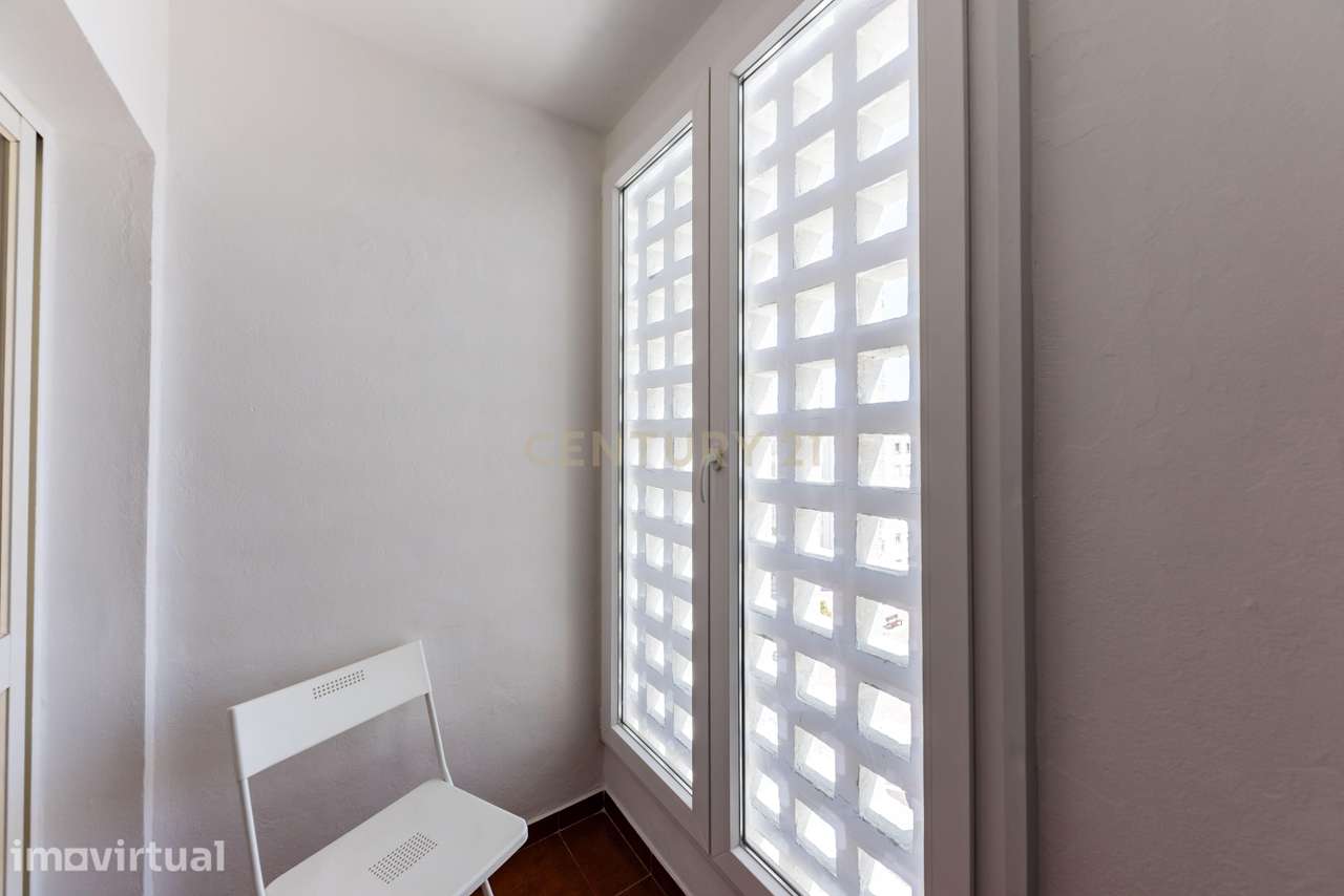 Apartamento T1 - Vista desafogada e Luz natural - Grande imagem: 5/24