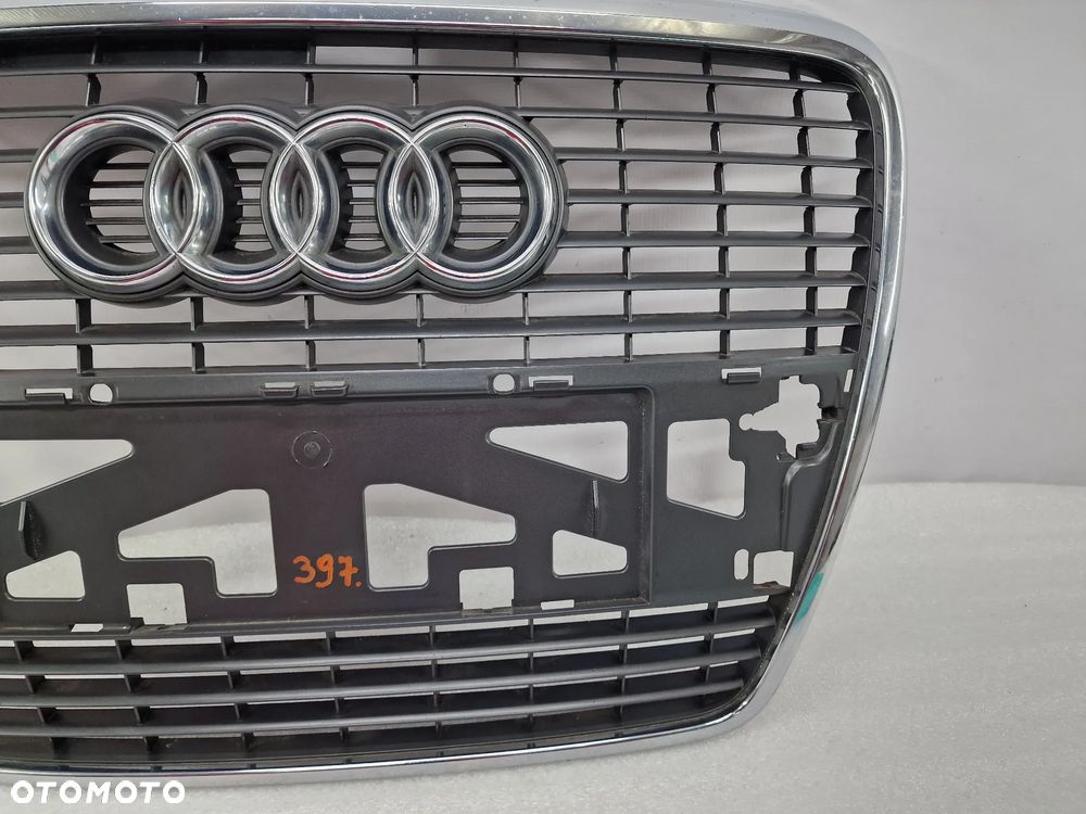 AUDI A6 C6 4F0 04- ATRAPA / GRILL PRZEDNI PRZÓD , NR 4F0853651 , NR AUKCJI GL397(D) - 4