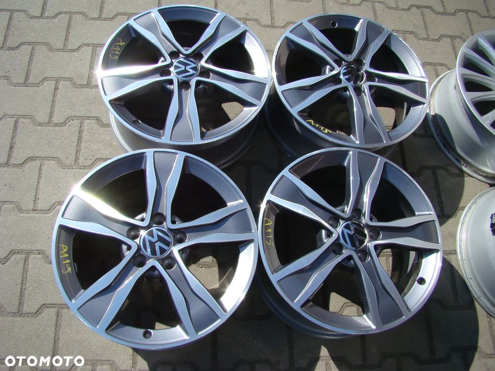 a115 5x112 VW Golf V VI VII VIII Plus Jetta Touran Caddy Passat B6 B7 7jx17 - 1