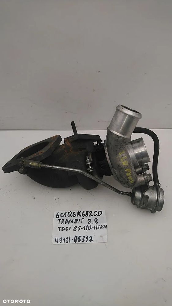 TURBINA 2.2 TDCI 85KM 110KM 115KM TRANSIT 6C1Q6K682CD 49131-05312 - 4