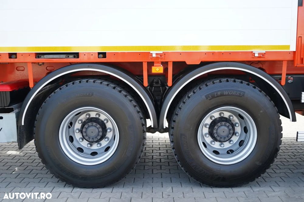 Renault C 430 / 6x4 / LIVRARE 6.2 M + CUPTOR HIAB X-DUO 188 / EXTENSIE 15 M / RADIOCOMANDĂ / FURCĂ / ROTATOARE - 27