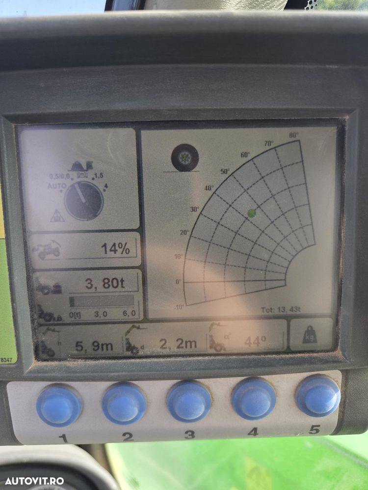 Merlo P60.10, TELESCOPIC la 10m, ridica 6tone, 2018, 2.5217h, furci, cupa, motor Deutz 110CP, cupa, latime 2,25m, 5,5m pe orizontala, STARE FOARTE BUNA, posibilitate leasing  2 ani-PROMOTIE 51.900 EUR+Tva - 23