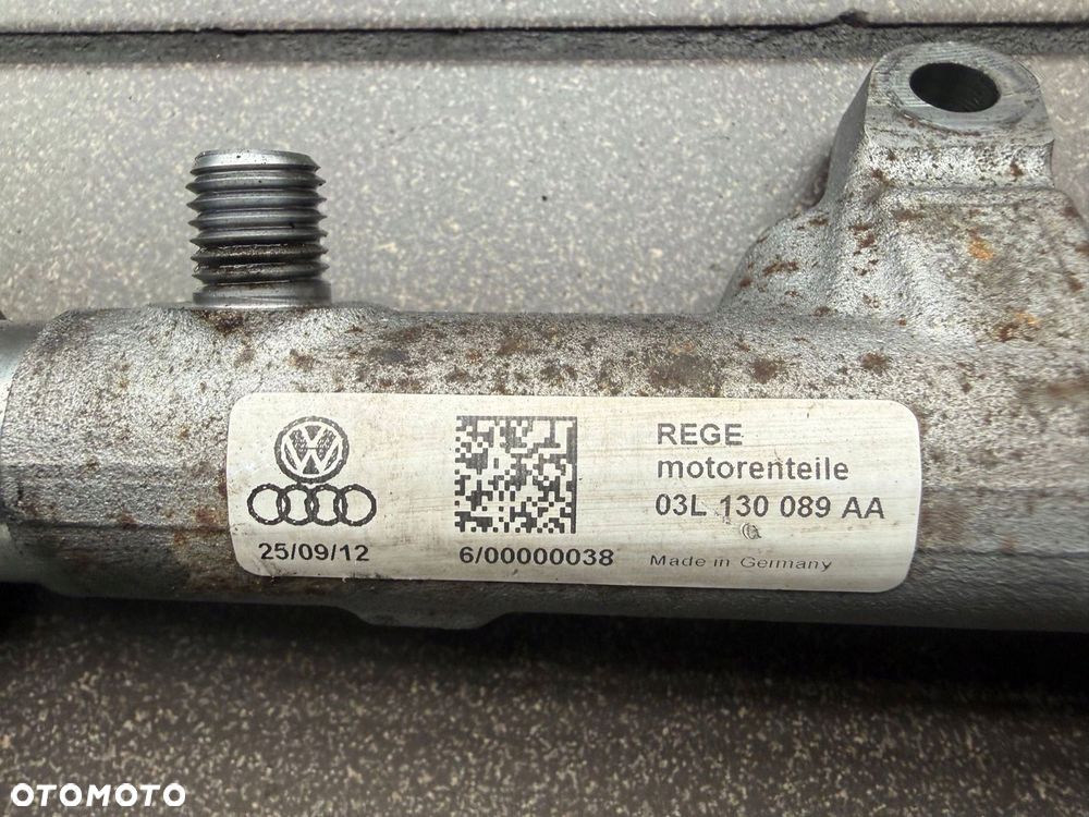 LISTWA WTRYSKOWA 1.6 TDI VW AUDI 03L130089AA - 4