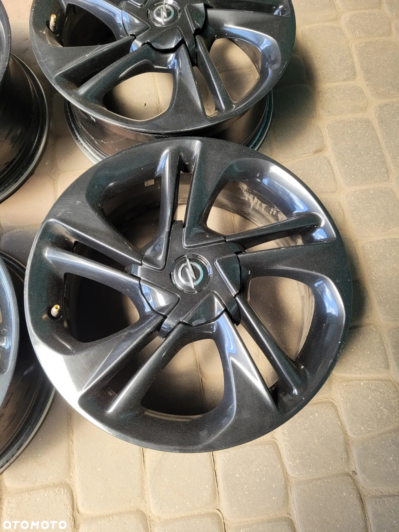 ALUFELGI ORYG. OPEL - 7Jx17 ET44 4x100 - Corsa Astra Adam Karl Czujniki - 2