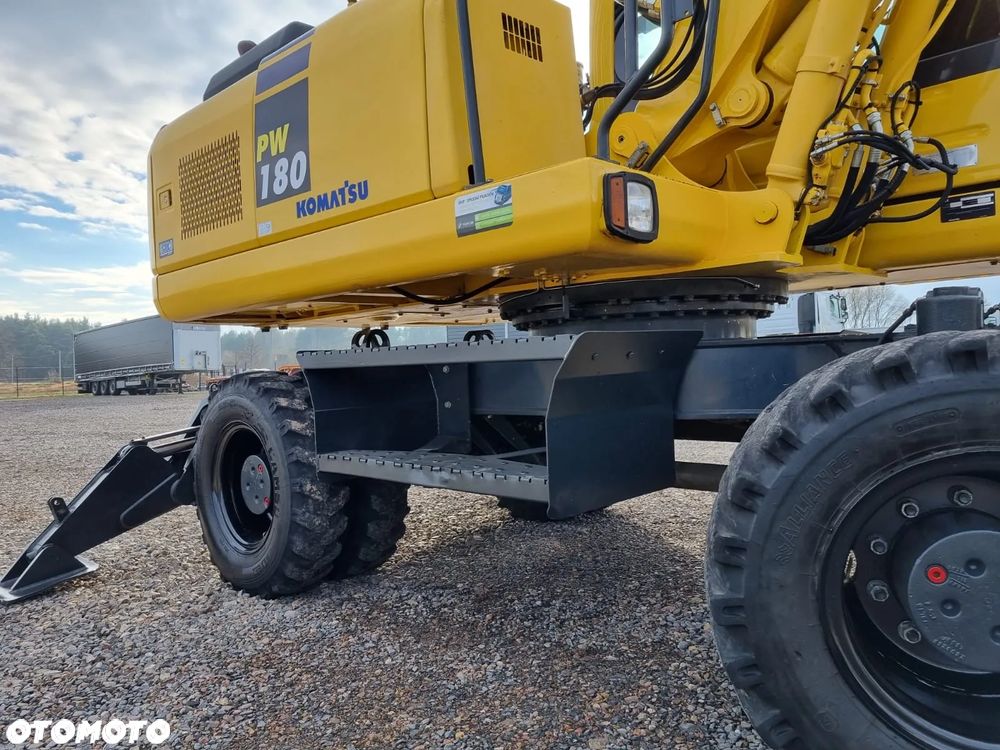 Komatsu PW180 Koparka 19t Kołowa Super Stan Zadbana - 9