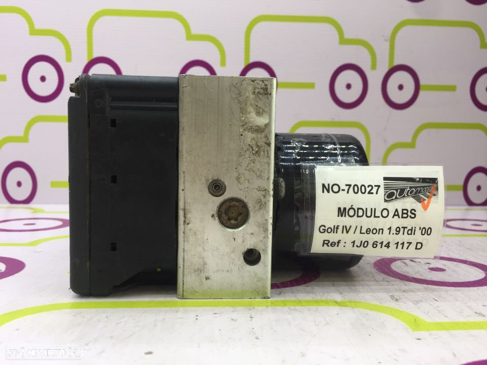 Modulo ABS VW Golf IV / Seat Leon 2000 1.9TDi - Ref: 1J0614117D - NO70027 - 5