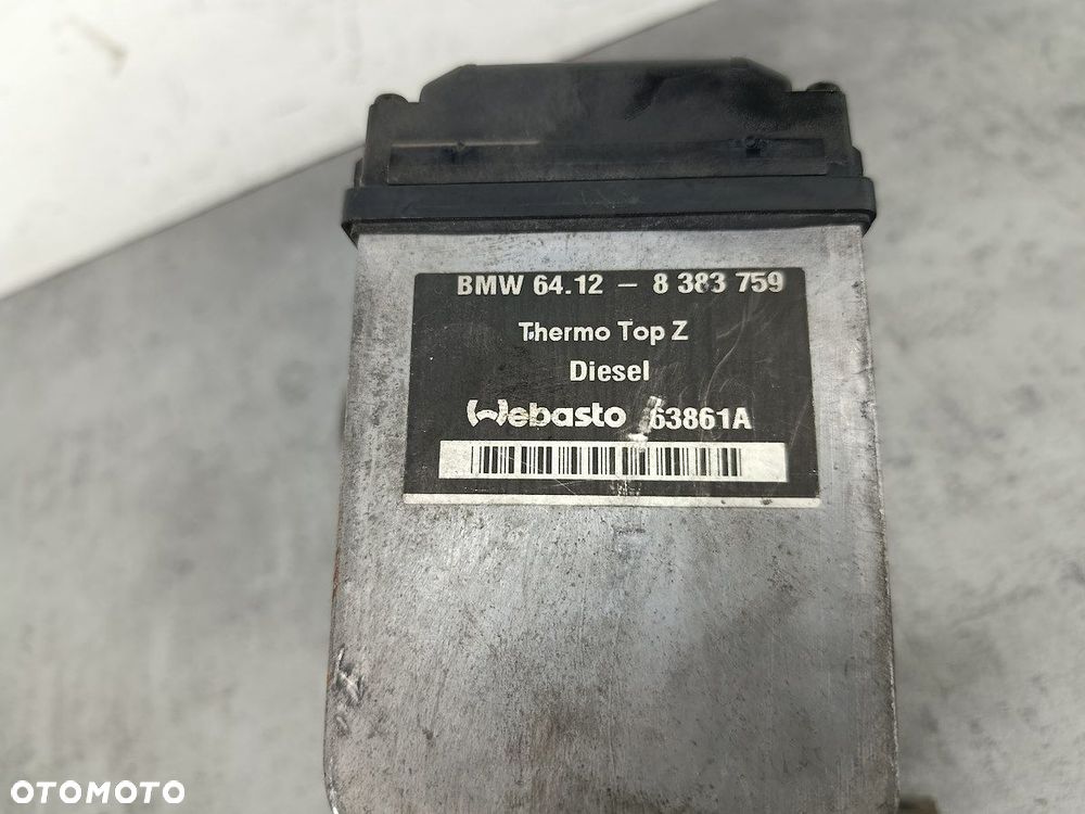 WEBASTO BMW 3 E46 8383759 63861A WEBASTO THERMO TOP Z 2.0 D 320d - 5
