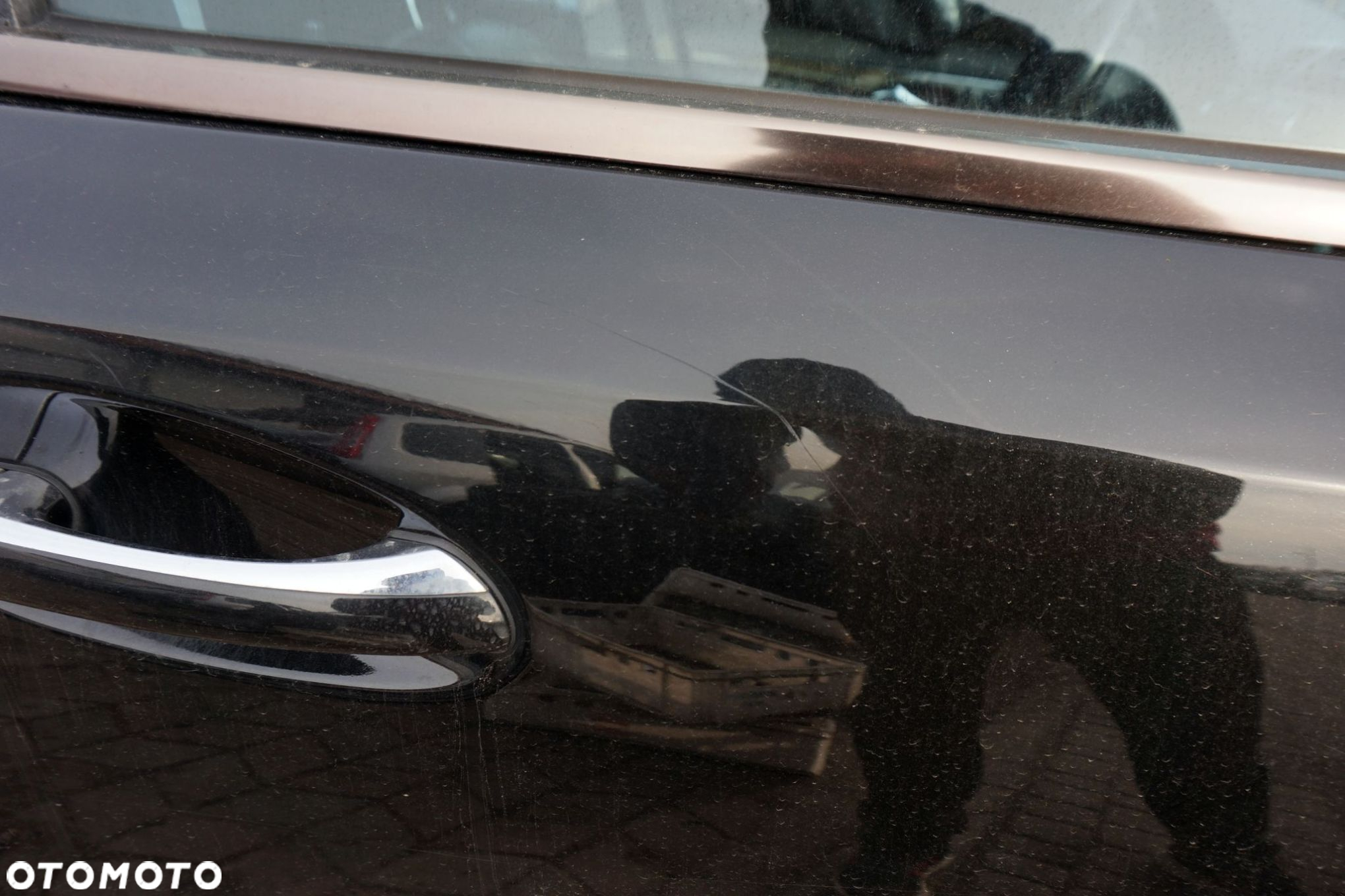 DRZWI PRZEDNIE PRAWE E-KLASA W211 KOMBI 197  CZARNY MERCEDES 2002-2006 - 12
