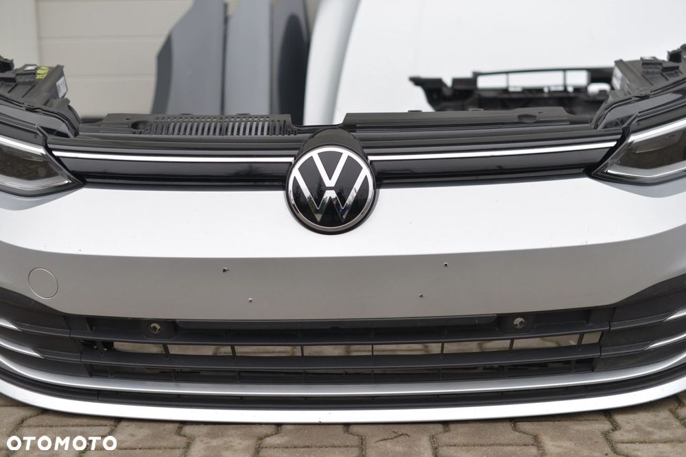 MASKA ZDERZAK BŁOTNIK LAMPA PAS BELKA GRILL FULL LED VW GOLF 8 VIII 5H0 19- - 15