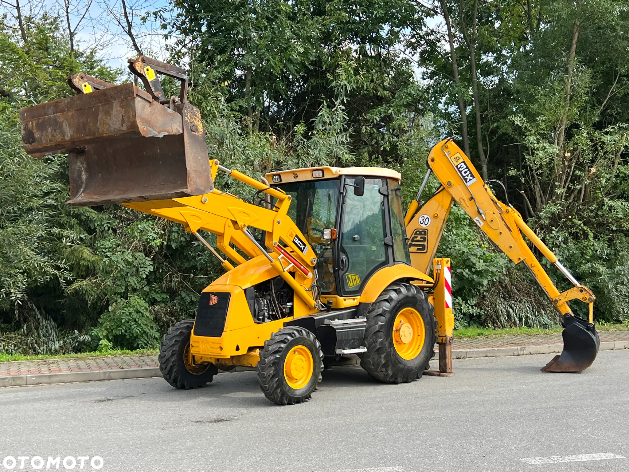 JCB KOPARKO ŁADOWARKA JCB 3CX STAN DOBRY - 18
