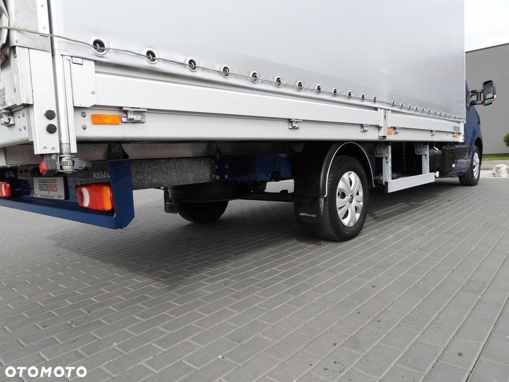 Renault MASTER PLANDEKA 10 PALET WEBASTO TEMPOMAT LEDY PNEUMATYKA KLIMATYZACJA  165KM - 19