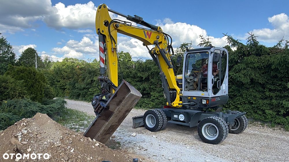 Wacker Neuson Koparka Kołowa 6 TON Wacker NEUSON 6503 -2 Pług Ramię Long 3 Łamane POWERTILT Lenhoff Klimatyzacja łyżki przedsiębierne MS03 6503 ew65 wiertnica  Takeuchi TB175W Yanmar B75W widły grabie - 18