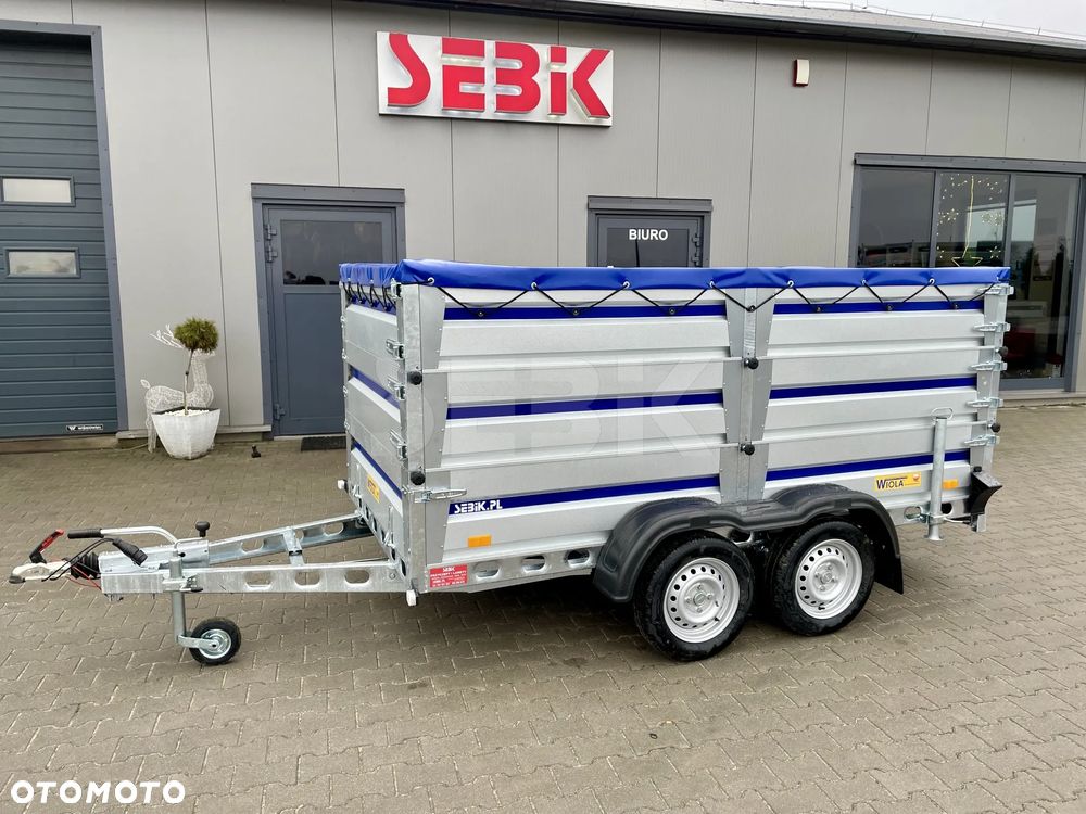 Wiola Mocna przyczepa lekka SILEZIA KOMFORT PLUS MAX 302 x 152 cm. DMC. 750 kg. DOSTAWA!! - 19