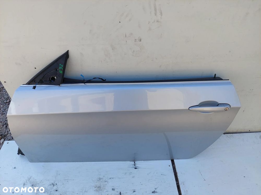 BMW 3 E92 E93 DRZWI LEWE PRZEDNIE 354 354/7 TITANSILBER TITANIUM SILVER EUROPA - 1