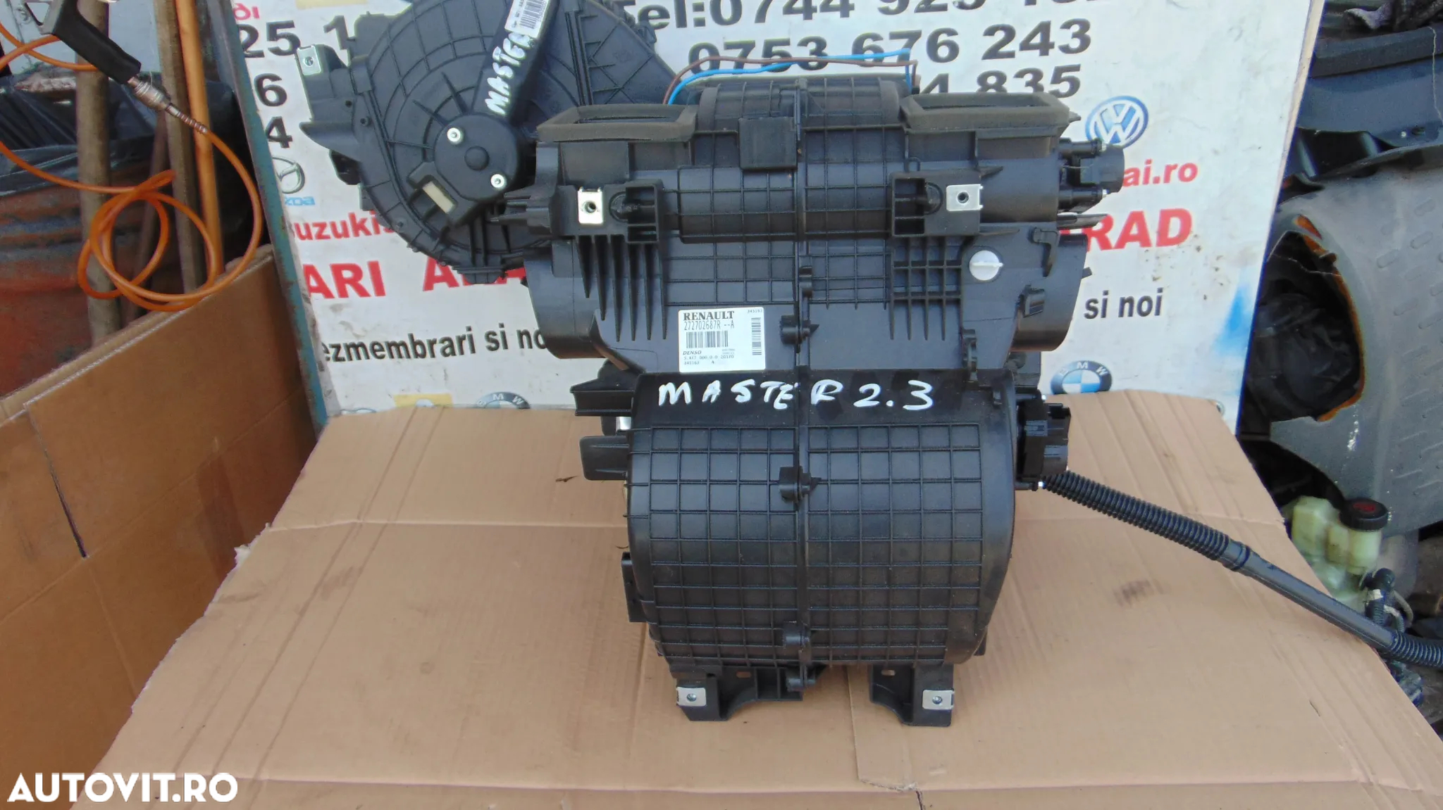 Aeroterma Renault Master 2016-prezent Opel Movano tulumba carcasa aeroterma radiator motoras - 4