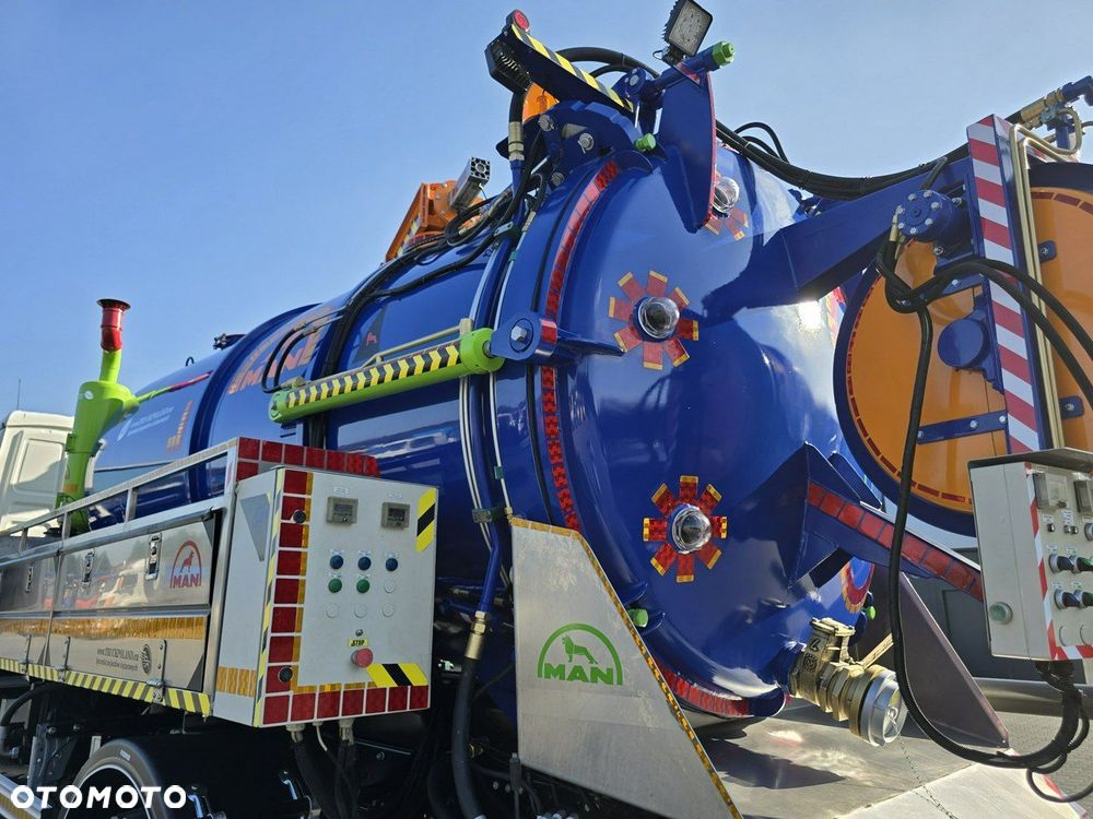 MAN 4x4 WUKO GAMON PW8  do zbierania odpadów płynnych separatorów - 20