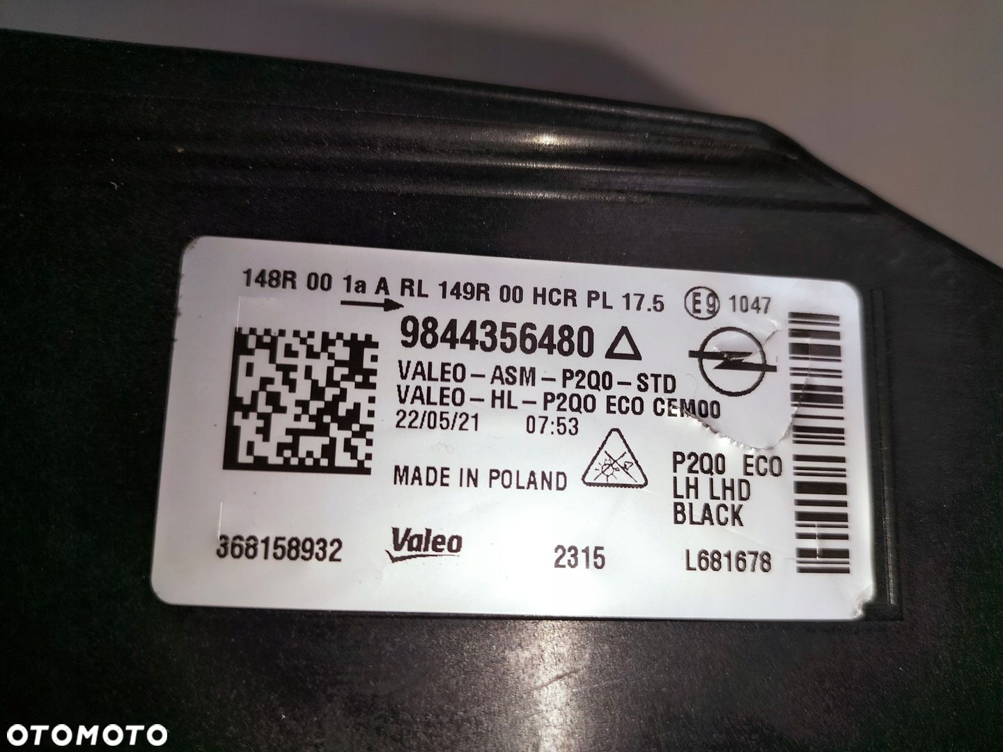 Lampa przednia lewa OPEL MOKKA II B 20- LED - 8