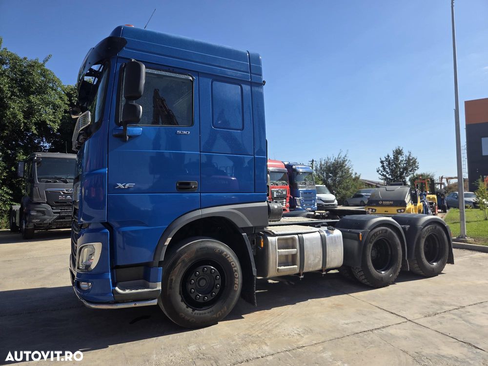 DAF XF530 6x4, 2020, 263.903km, KIT BASCULARE, Cutie viteze automata+INTARDER, 2 paturi, FRIGIDER, rulata doar in GERMANIA, carte de identitate RAR, Anvelope 80% bune, posibilitate leasing 4 ani, PROMOTIE 55.900 EUR+Tva - 7