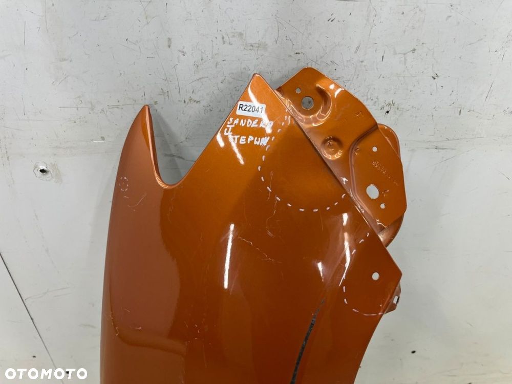 Błotnik Dacia Sandero 2 II Stepway 12-20r. prawy przedni prawy przód 631005430R - 2