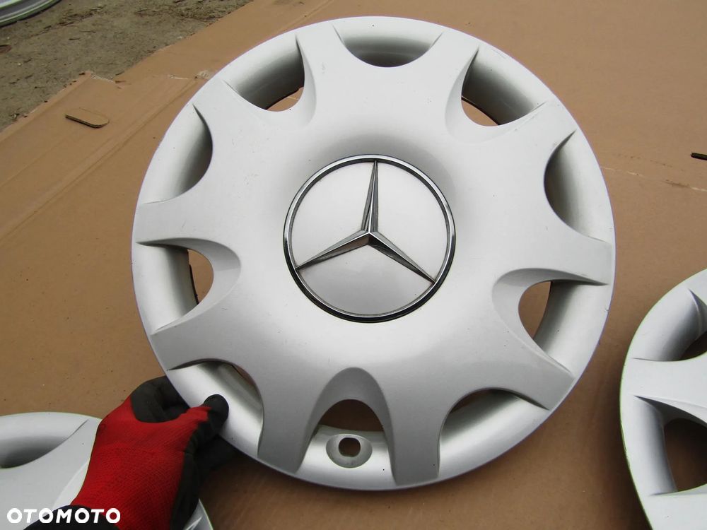 4x Kołpaki 15 Mercedes A B Klasa 5x112 / Oryginalne - 14