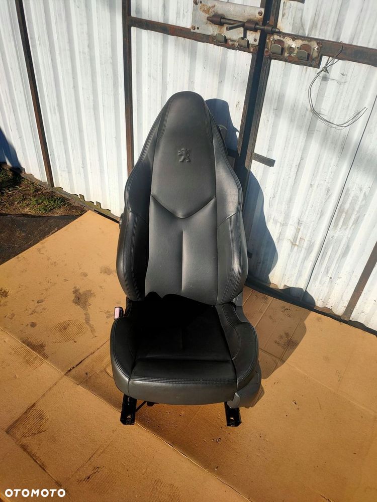 fotel kierowcy lewy skóra peugeot rcz - 1