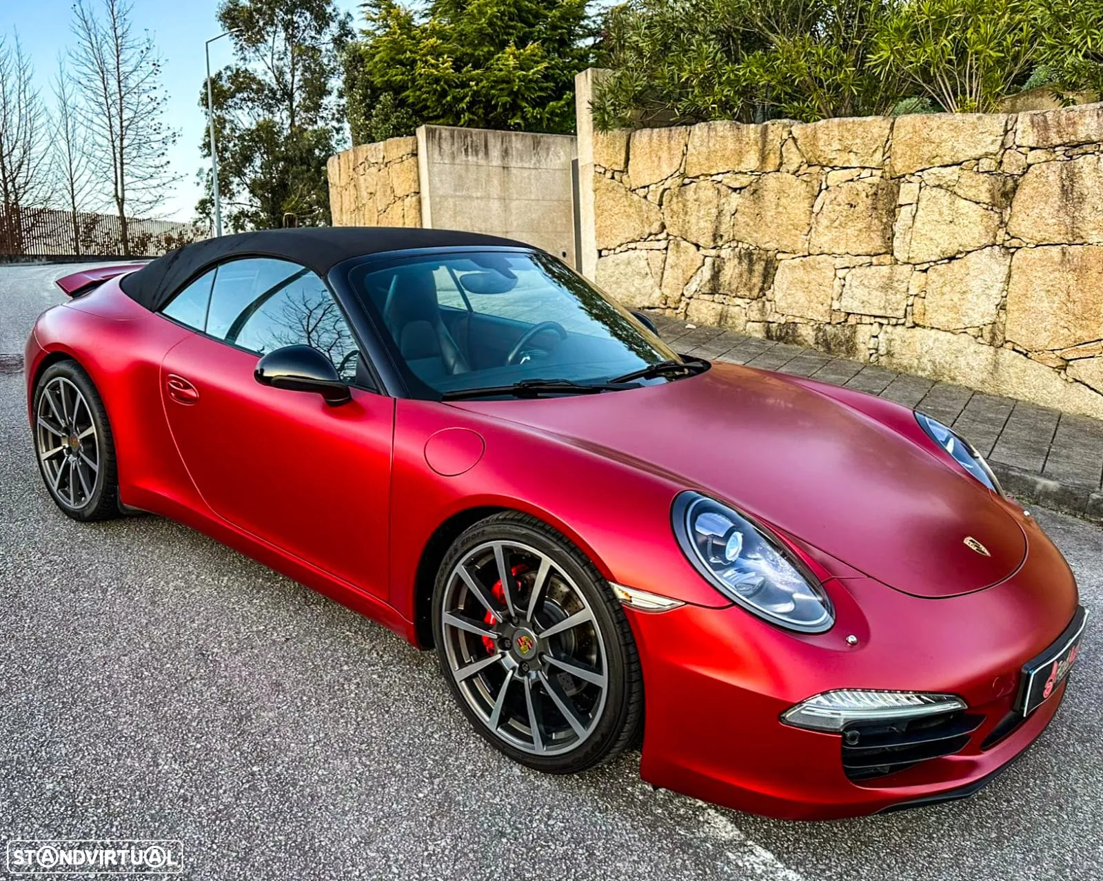 Porsche 911 (991) Carrera 4 Cabriolet PDK Black Edition - 4