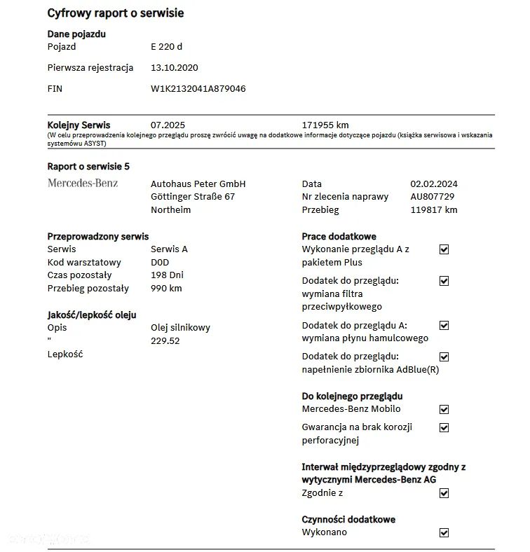 Mercedes-Benz Klasa E 220 d T 9G-TRONIC Edition AVANTGARDE - 23