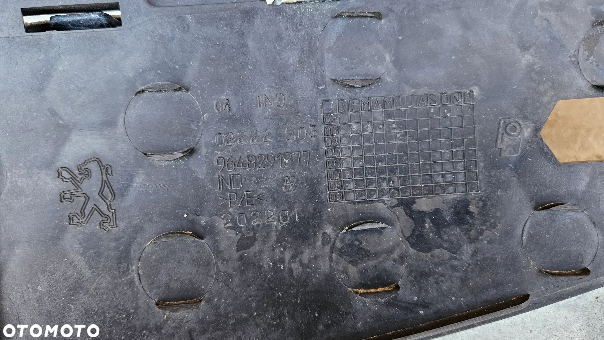 Peugeot 206 2002 2003 Kompletny zderzak przód Zderzak przedni kolor biały EWP EWPA - 12