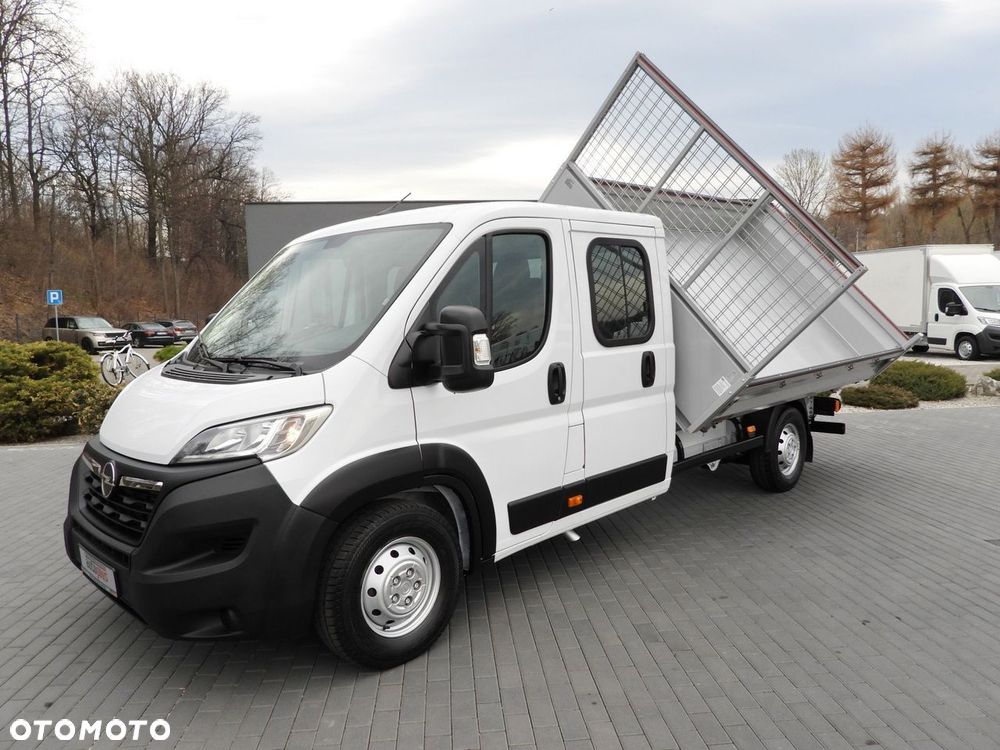 Opel MOVANO WYWROTKA TROJSTRONNA PODWÓJNA KABINA DOKA 7 MIEJSC TEMPOMAT KLIMATYZACJA  140KM - 19