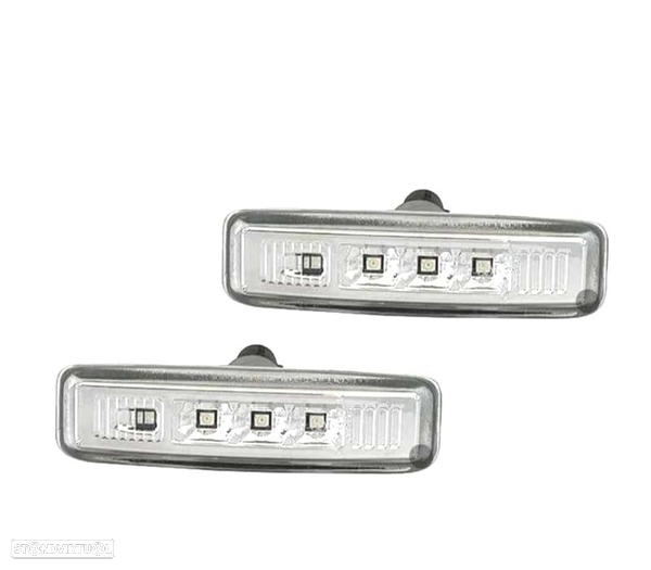 PISCAS LATERAIS LED E39 95-03 CROMADO