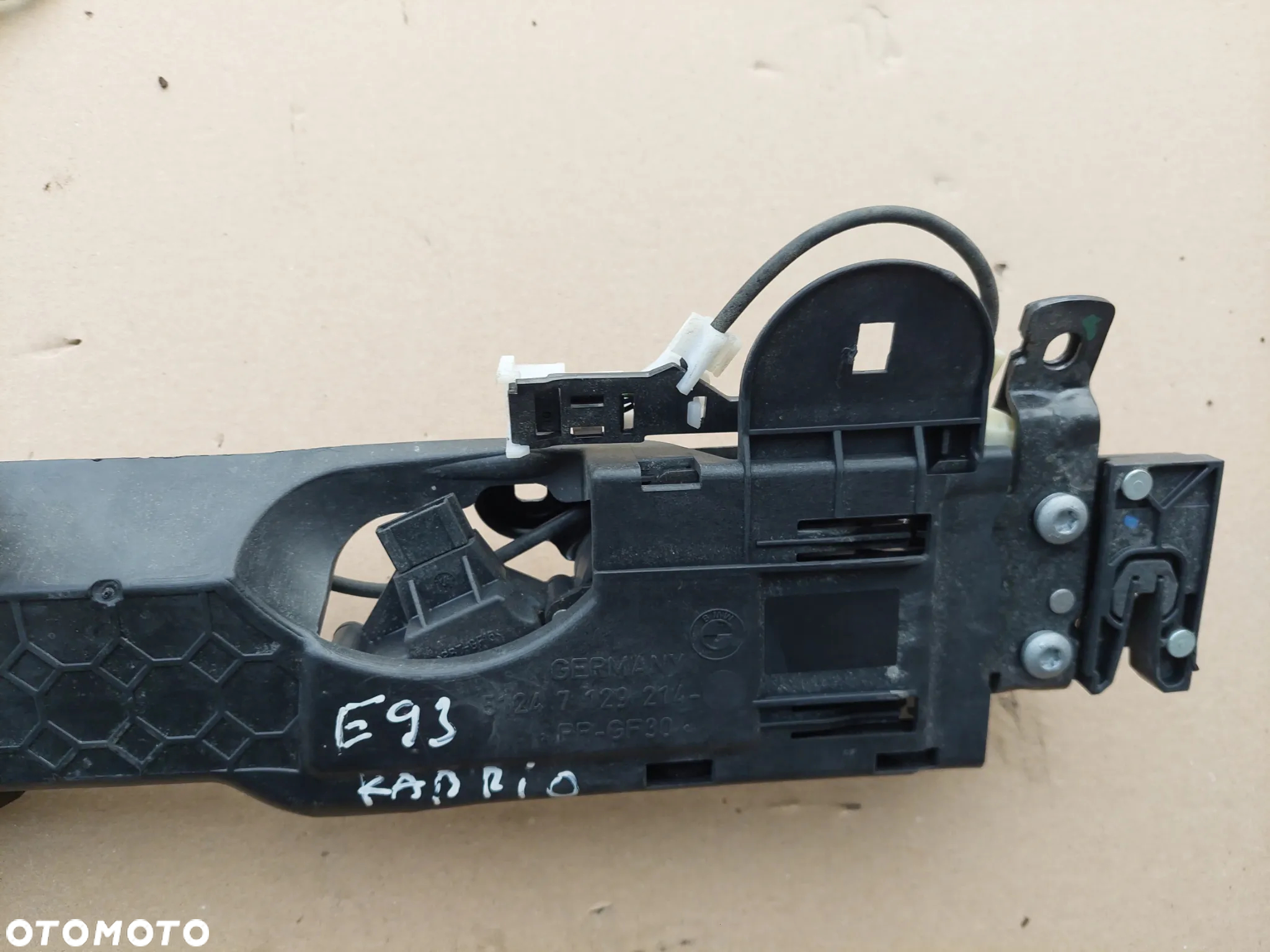 BMW 3 E93 CABRIO MECHANIZM KLAPY ZAMEK BAGAŻNIKA 7129214 RAF-AUTO CZEŚCI BMW - 2