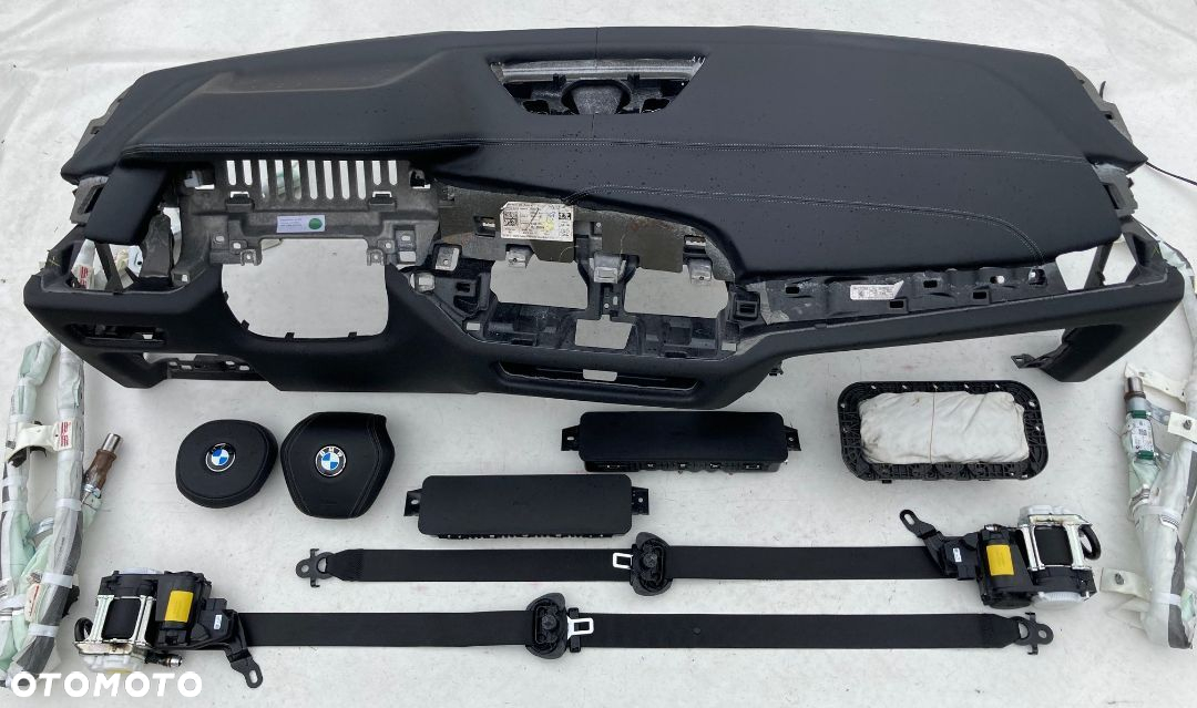 BMW X5 G05 X6 G06 USA PODUSZKA AIRBAG KURTYNA KURTYNY COURTAIN LEWA PRAWA 7409179-14  7409180-13  DESKA PAS PASY AIR BAG FOTELA SRS - 4