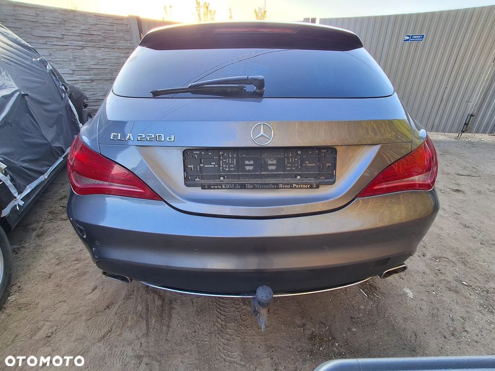 MERCEDES CLA KOMPLETNY TYŁ KOMBI W KOLOR 787 KLAPA ZDERZAK LAMPY LED STAN W KOLOR DO MONTAŻU 2016 ROK - 1