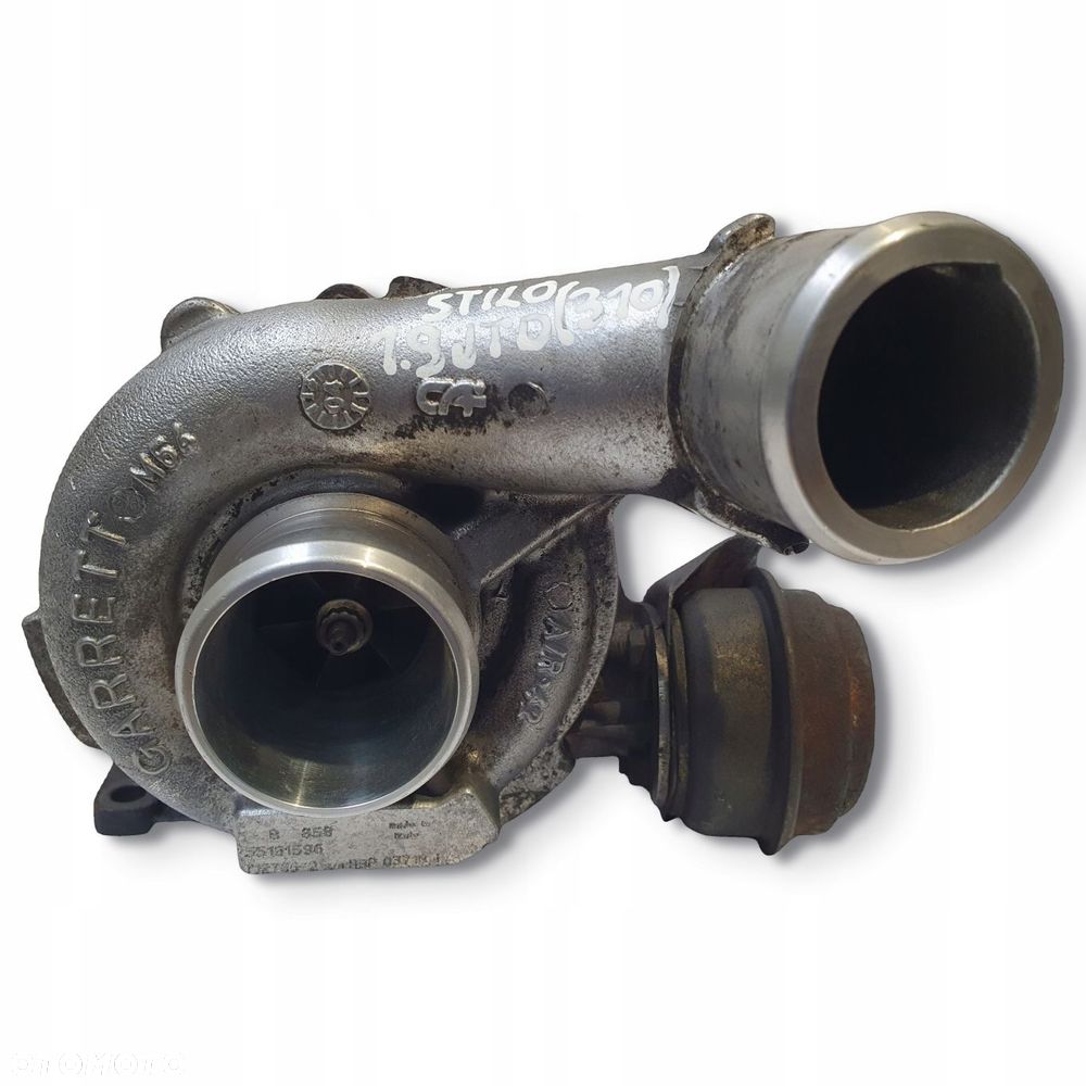 TURBOSPRĘŻARKA Alfa Romeo 147 156 1.9 JTD turbo 55191596 - 4
