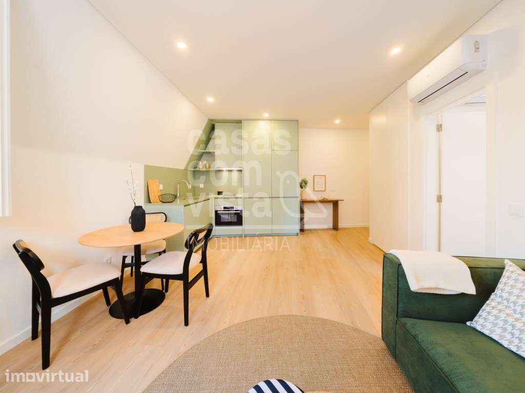 Apartamento T1 no Centro de Leiria Elegância Urbana, Design Moderno... - Grande imagem: 5/8
