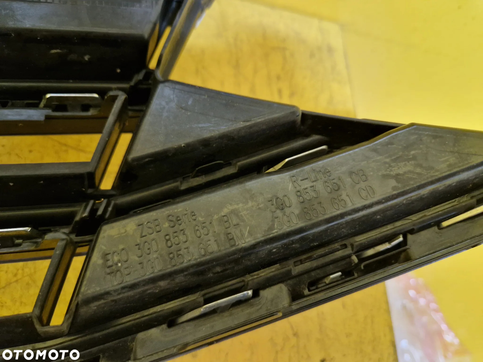 VW PASSAT B8 LIFT GRILL ATRAPA CHŁODNICY 3G0853653N - 11