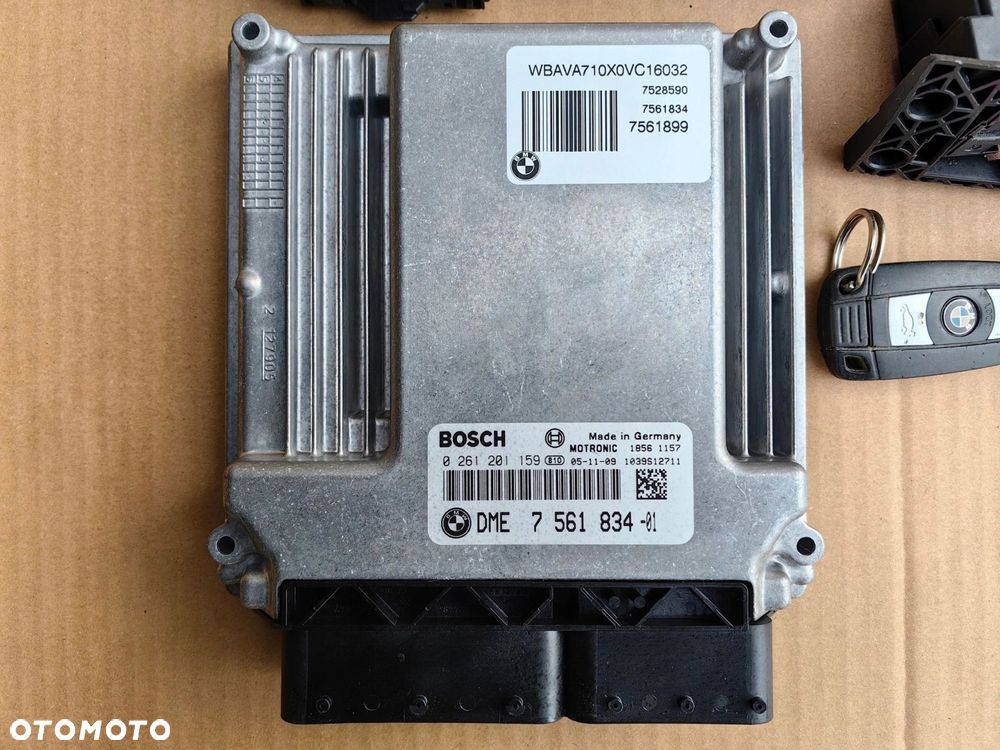 Komputer silnika zestaw startowy BMW N46B20B N46 2.0 150KM 7561834 - 3