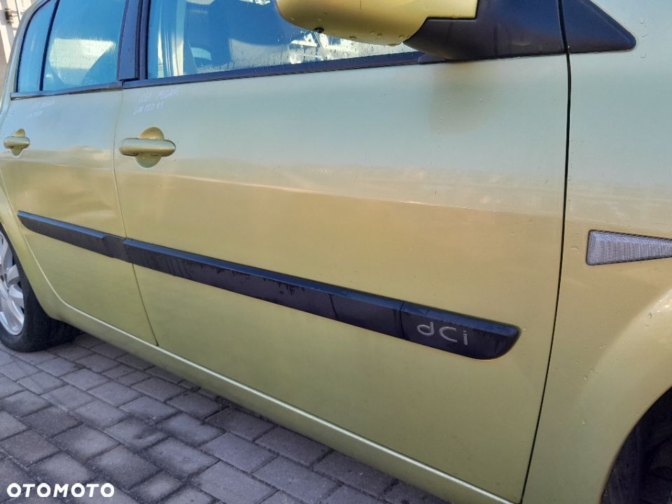 DRZWI PRAWE PRZEDNIE RENAULT MEGANE II KOLOR: TED99 - 2