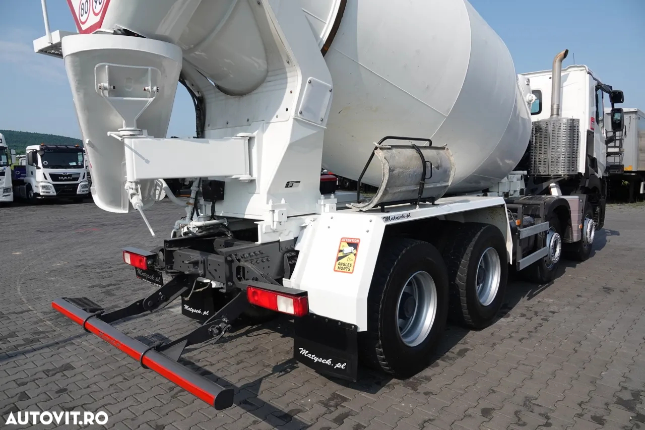 Renault C 380 / 8X4 / BETONĂ / POMPĂ / SCHWING STETTER 9 M3 / EURO 6 / 2017 AN - 12