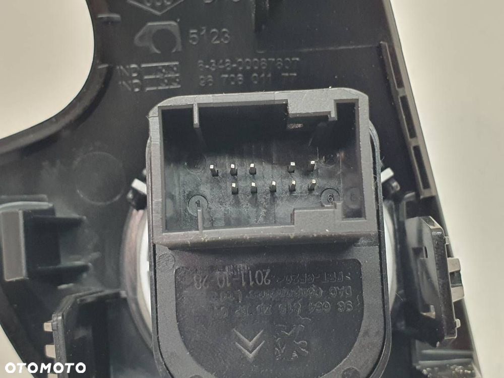 PRZEŁĄCZNIK PANEL STEROWANIA LUSTEREK CITROEN DS5 96664315 - 5