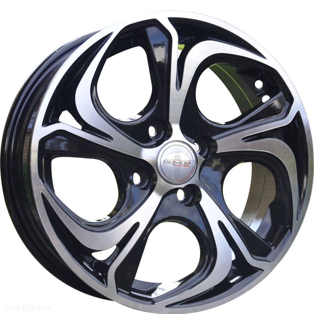 4x Felgi 15 m.in. do CITROEN C3 C4 Picasso PEUGEOT 2008 206 207 208 307 308 Partner - BY980 (LU1235) - 2